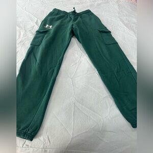 Under Armour Kids' Forest Green Joggers